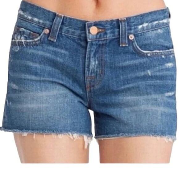 J Brand Libra Jean Shorts - Cut-Off Distressed Denim - Size 26 - REVOLVE - Boho - Picture 16 of 16